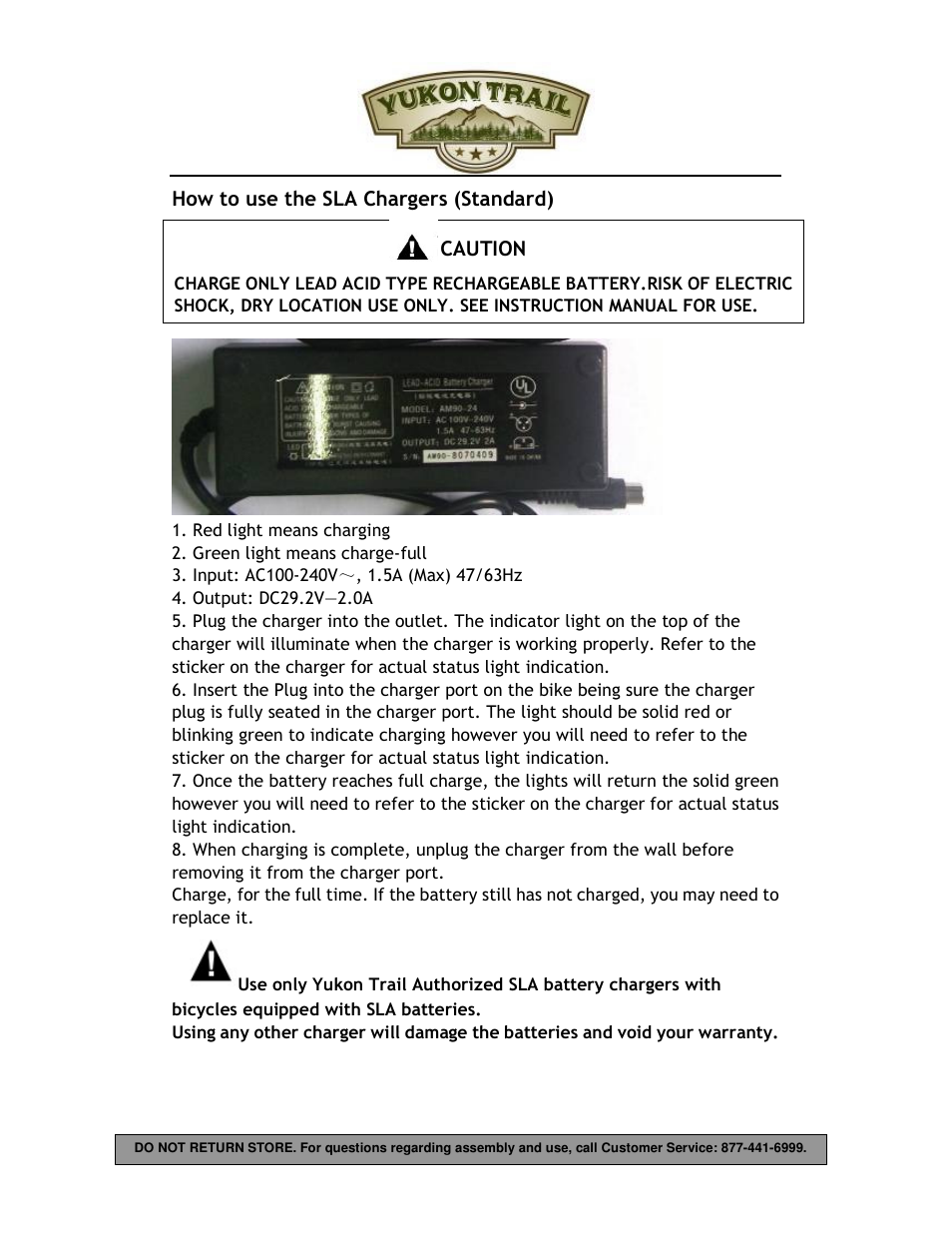 Yukon Trail Dirt Hawk 20 Owners Manual User Manual | Page 19 / 33