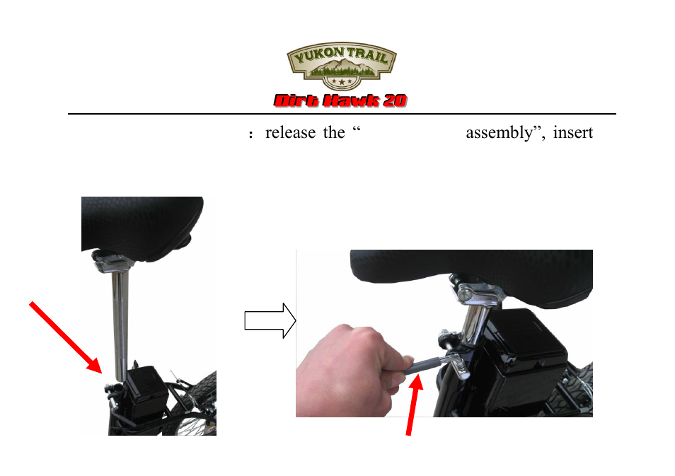 Yukon Trail Dirt Hawk 20 Assembly Manual User Manual | Page 6 / 9