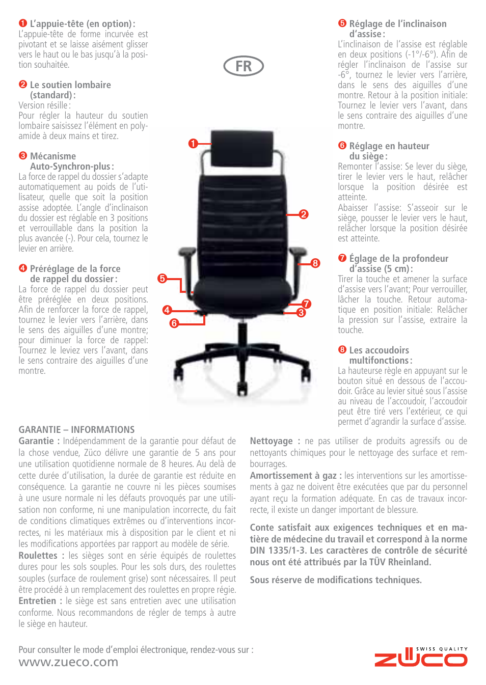 Zuco CONTE two User Manual | Page 3 / 8