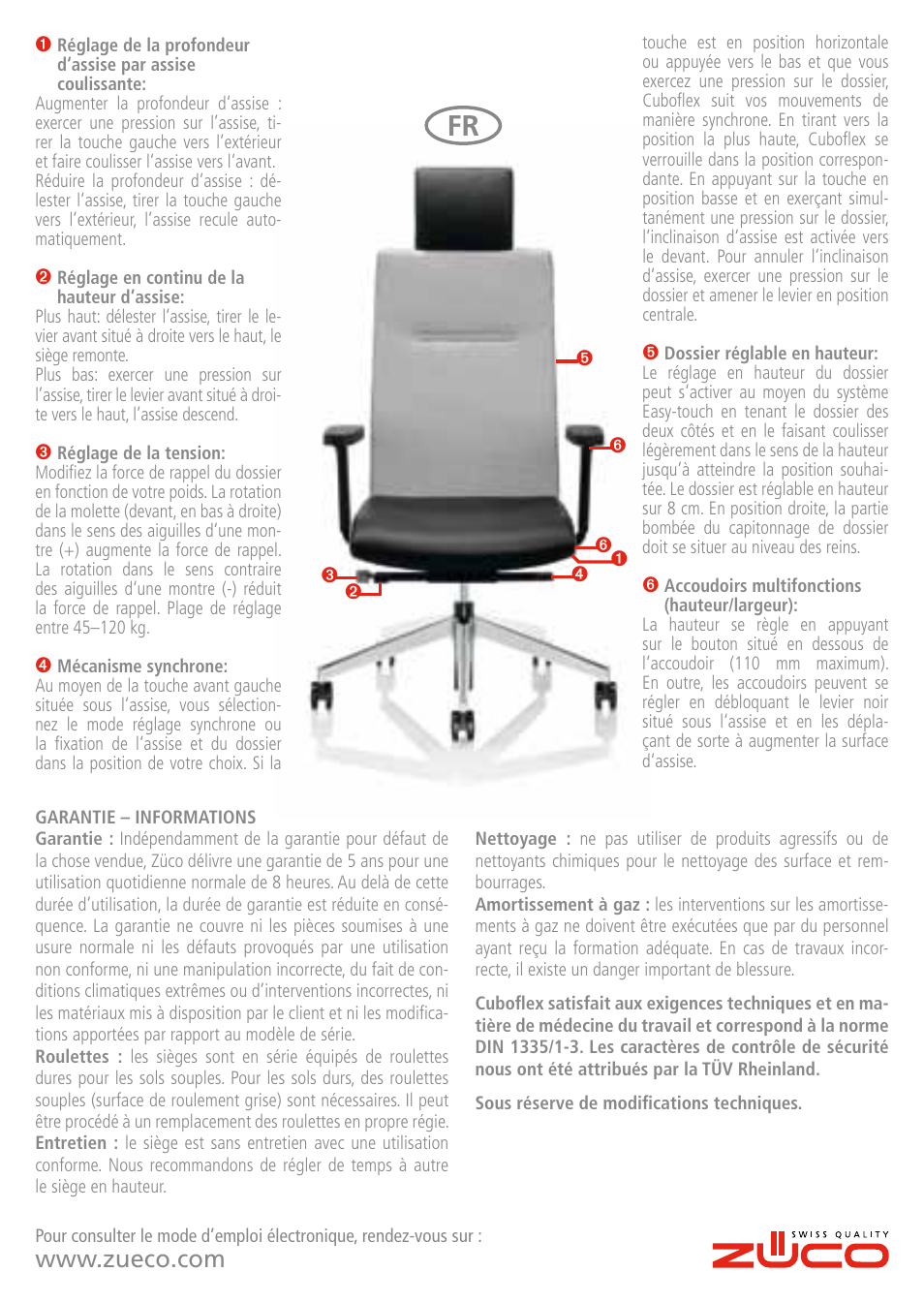 Zuco Cuboflex User Manual | Page 3 / 8