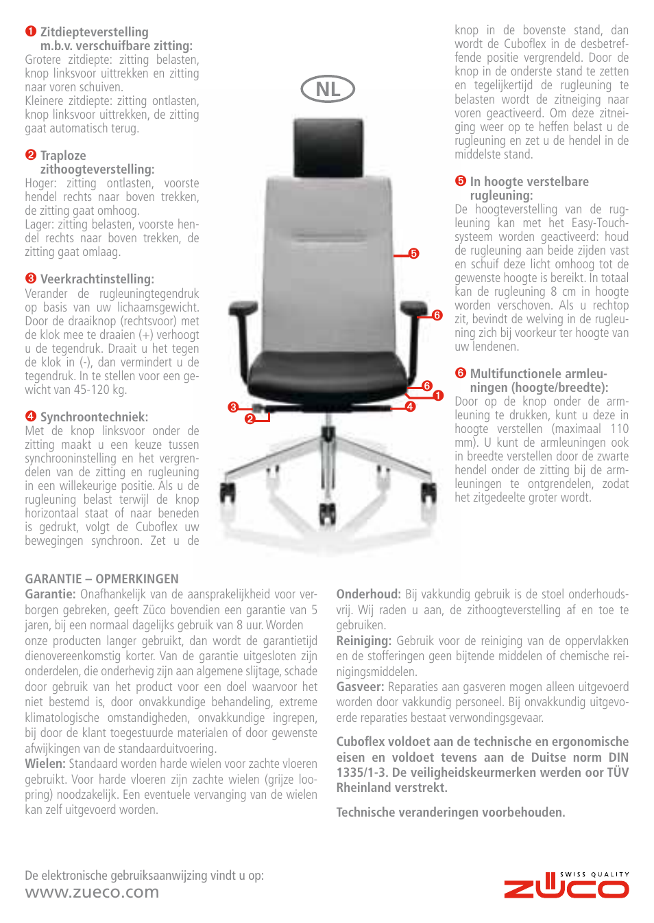 Zuco Cuboflex User Manual | Page 4 / 8