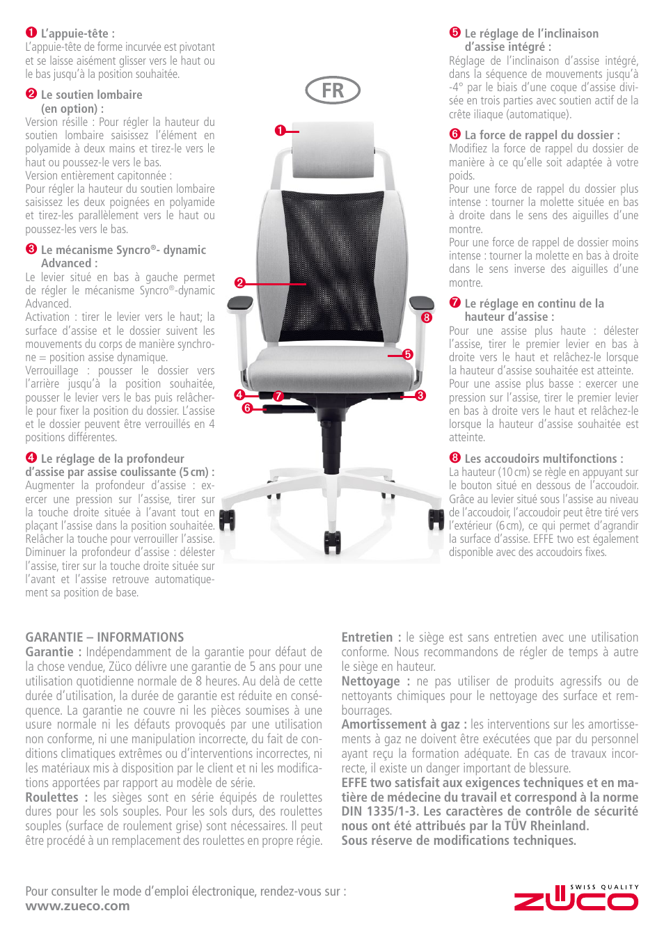 Zuco EFFE two User Manual | Page 3 / 8