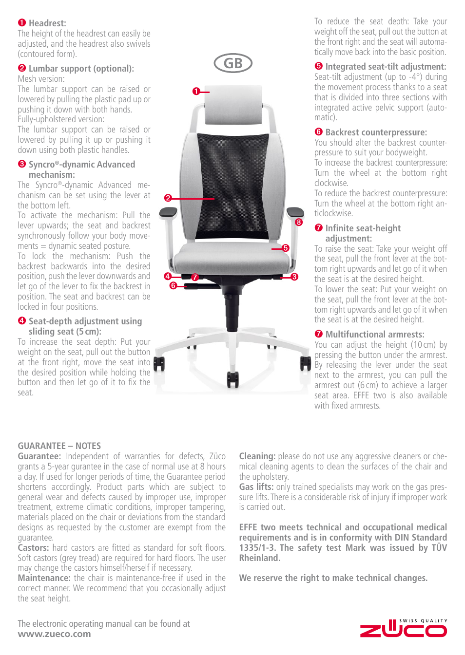 Zuco EFFE two User Manual | Page 5 / 8