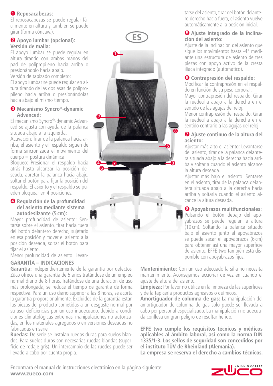 Zuco EFFE two User Manual | Page 7 / 8