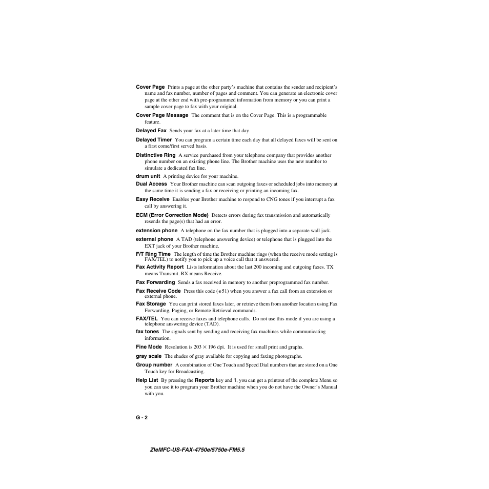 Brother FAX-4750e User Manual | Page 213 / 231
