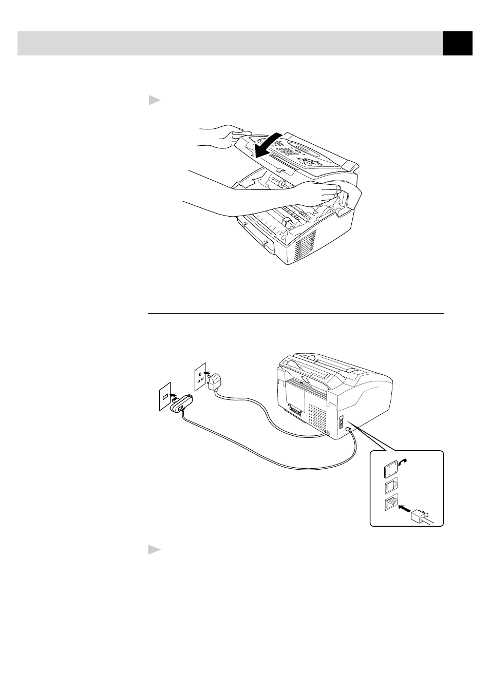Setting up the machine | Brother 8060P MFC-9060 User Manual | Page 23 / 186