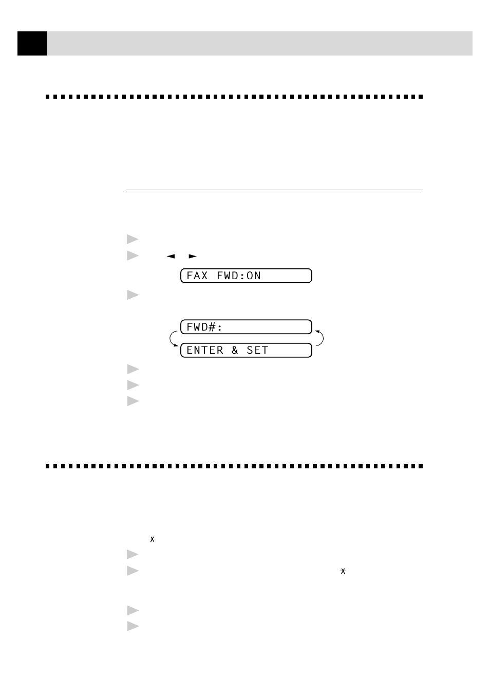 Fax forwarding, Changing the remote access code, Programming a fax forwarding number | Brother 8060P MFC-9060 User Manual | Page 84 / 186