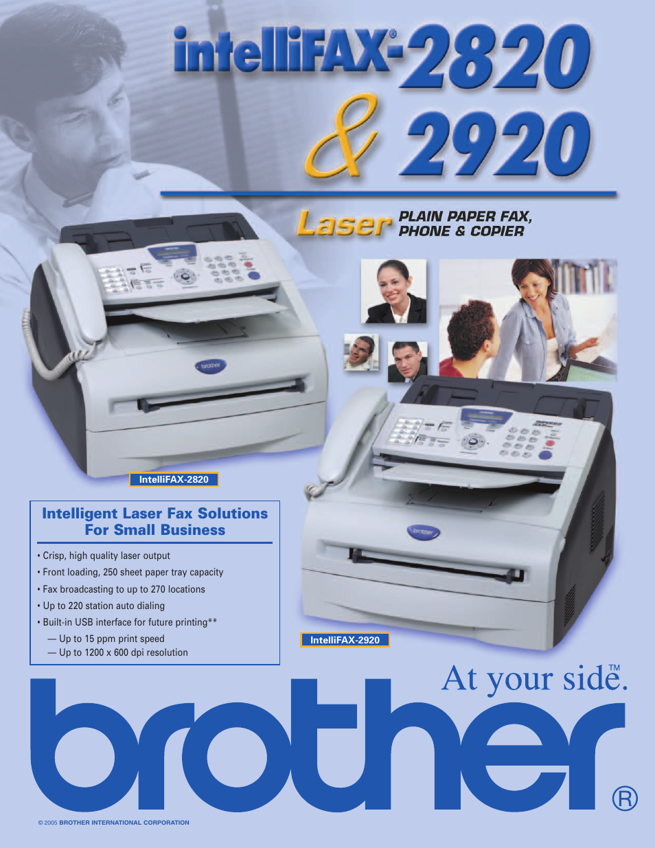 Brother LASER 2920 User Manual | 2 pages