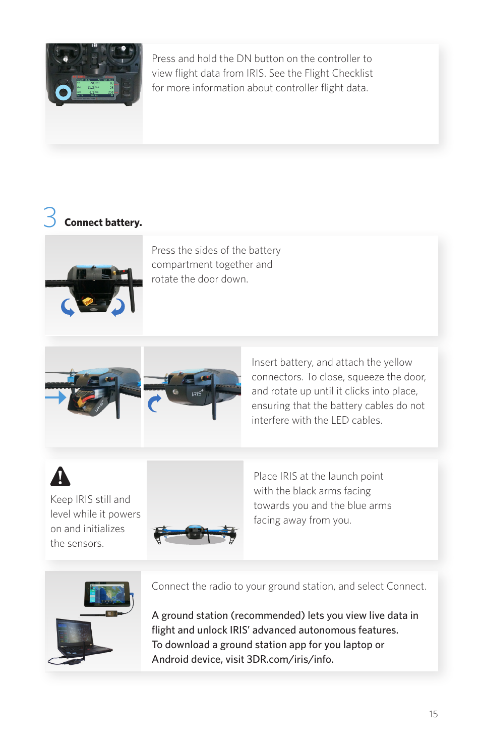 3D Robotics IRIS Plus User Manual | Page 17 / 24