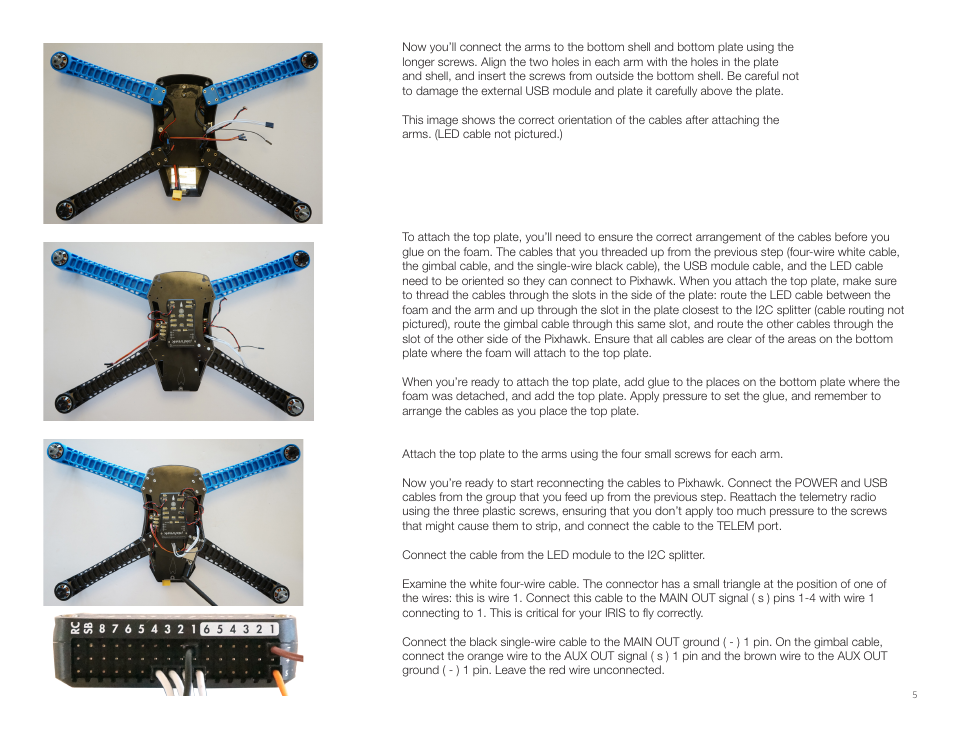 3D Robotics IRIS Plus Upgrade Kit User Manual | Page 5 / 8