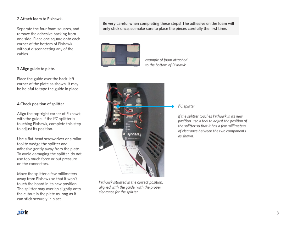 3D Robotics Original IRIS User Manual | Page 4 / 6