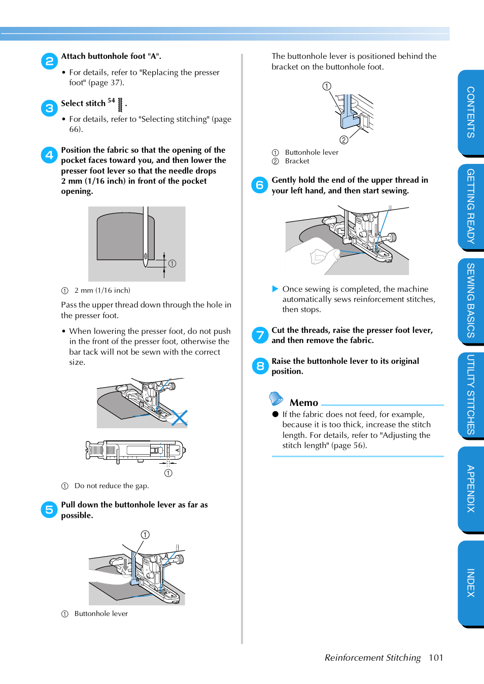 Brother NX 600 User Manual | Page 107 / 159