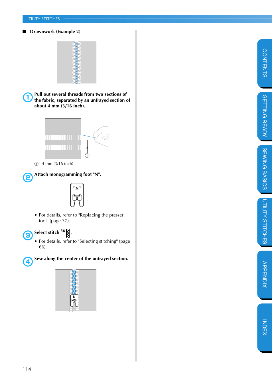 Brother NX 600 User Manual | Page 120 / 159