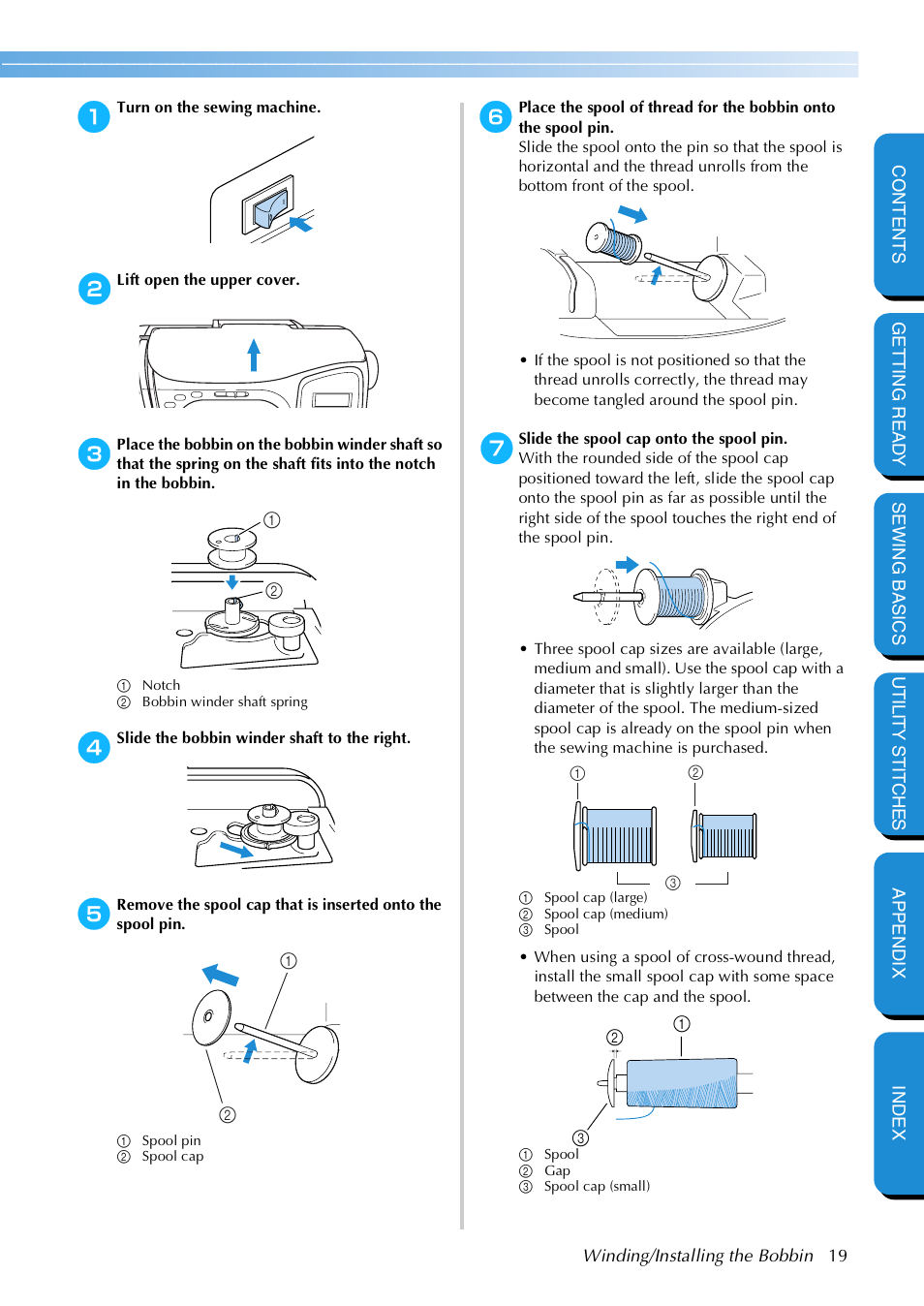 Brother NX 600 User Manual | Page 25 / 159