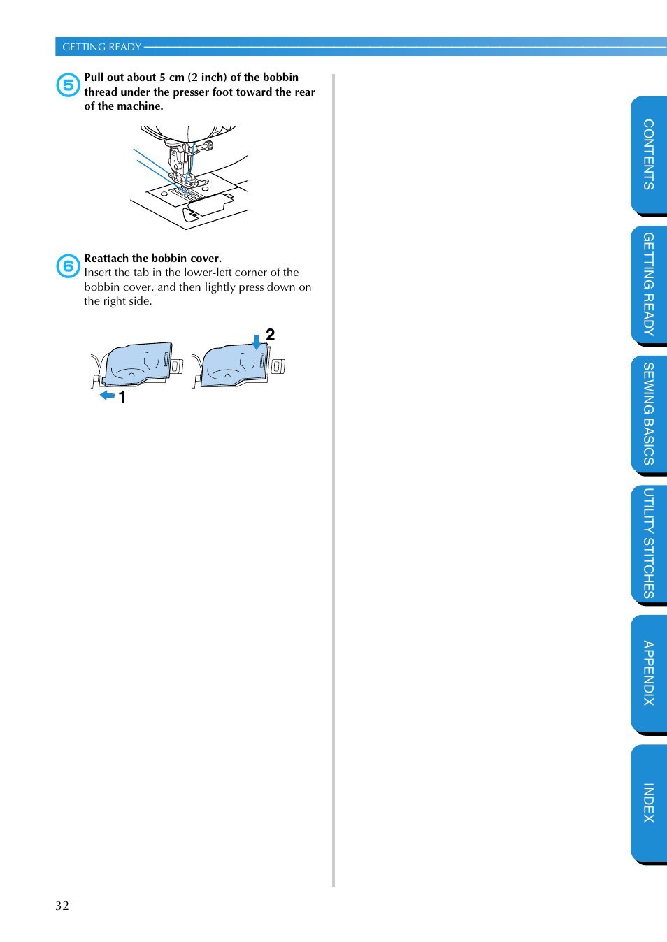 Brother NX 600 User Manual | Page 38 / 159