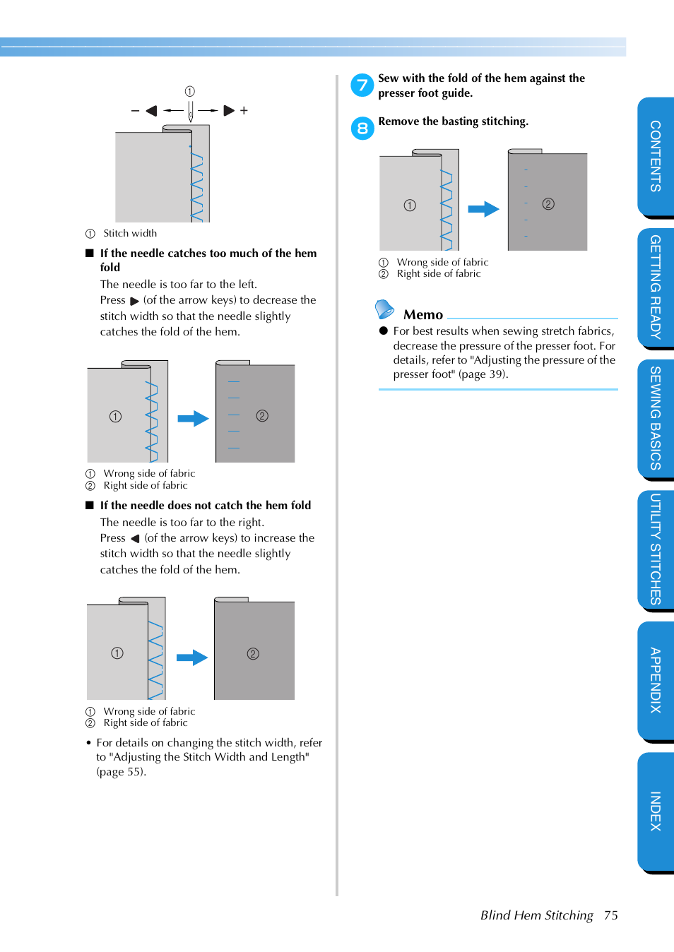 Brother NX 600 User Manual | Page 81 / 159