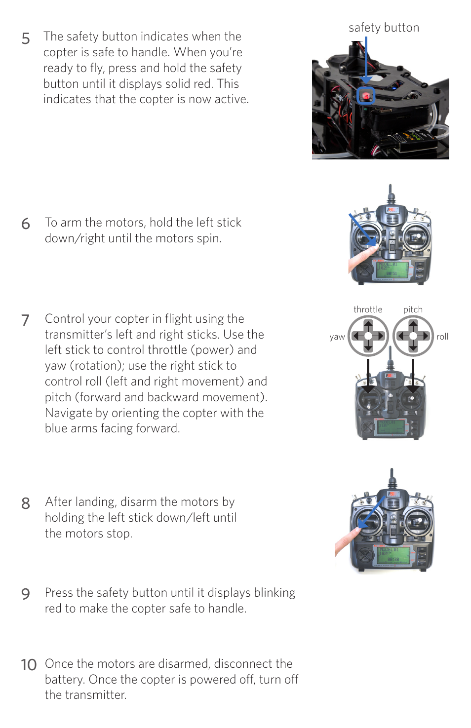 3D Robotics RTF X8 User Manual | Page 7 / 8