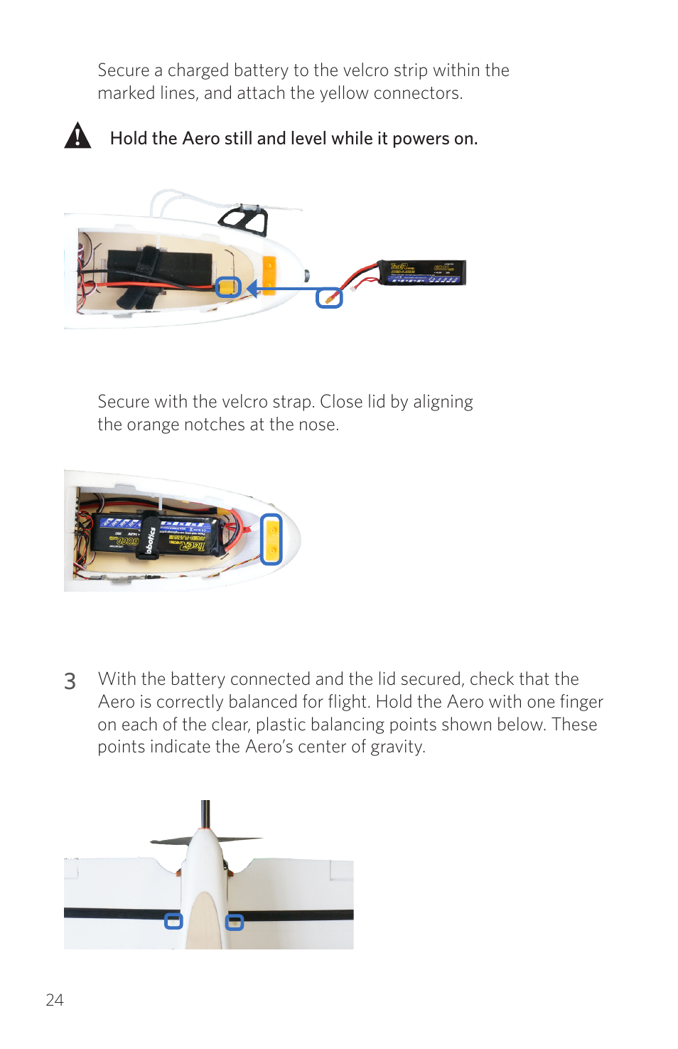 3D Robotics RTF Aero User Manual | Page 24 / 32