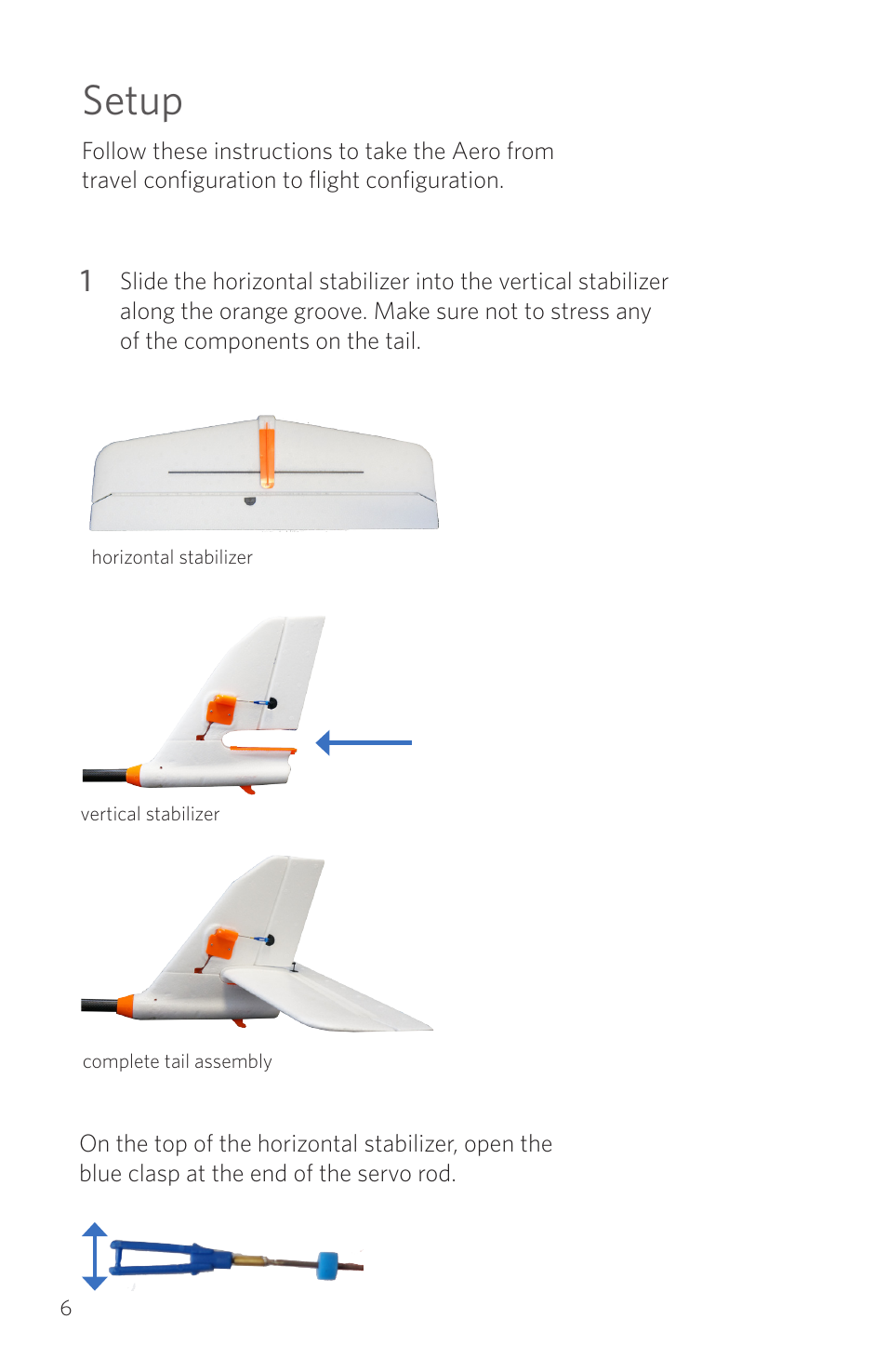 Setup | 3D Robotics RTF Aero User Manual | Page 6 / 32