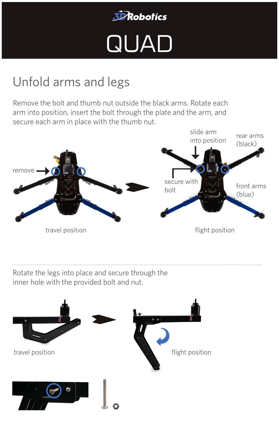 3D Robotics Quad Ready-to-Fly 2014 User Manual | 8 pages