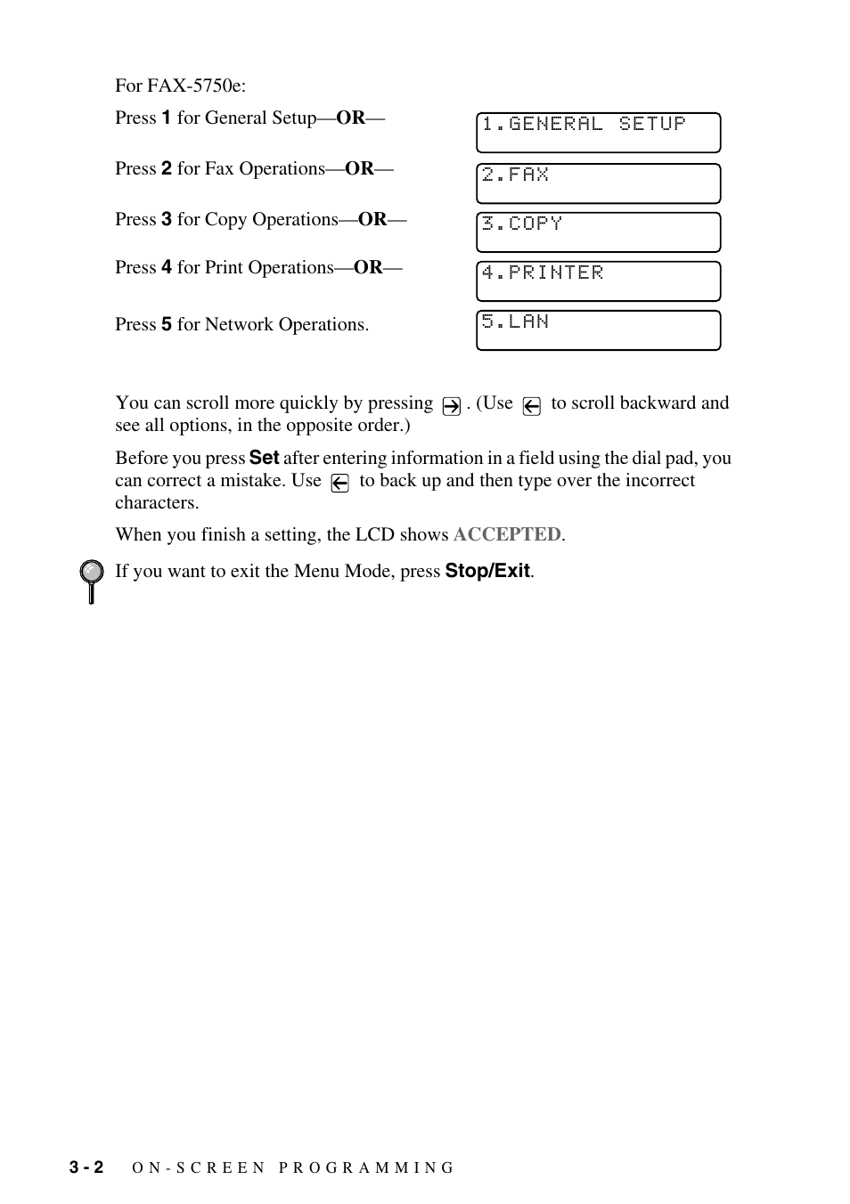 Brother IntelliFAX 4100e User Manual | Page 42 / 156