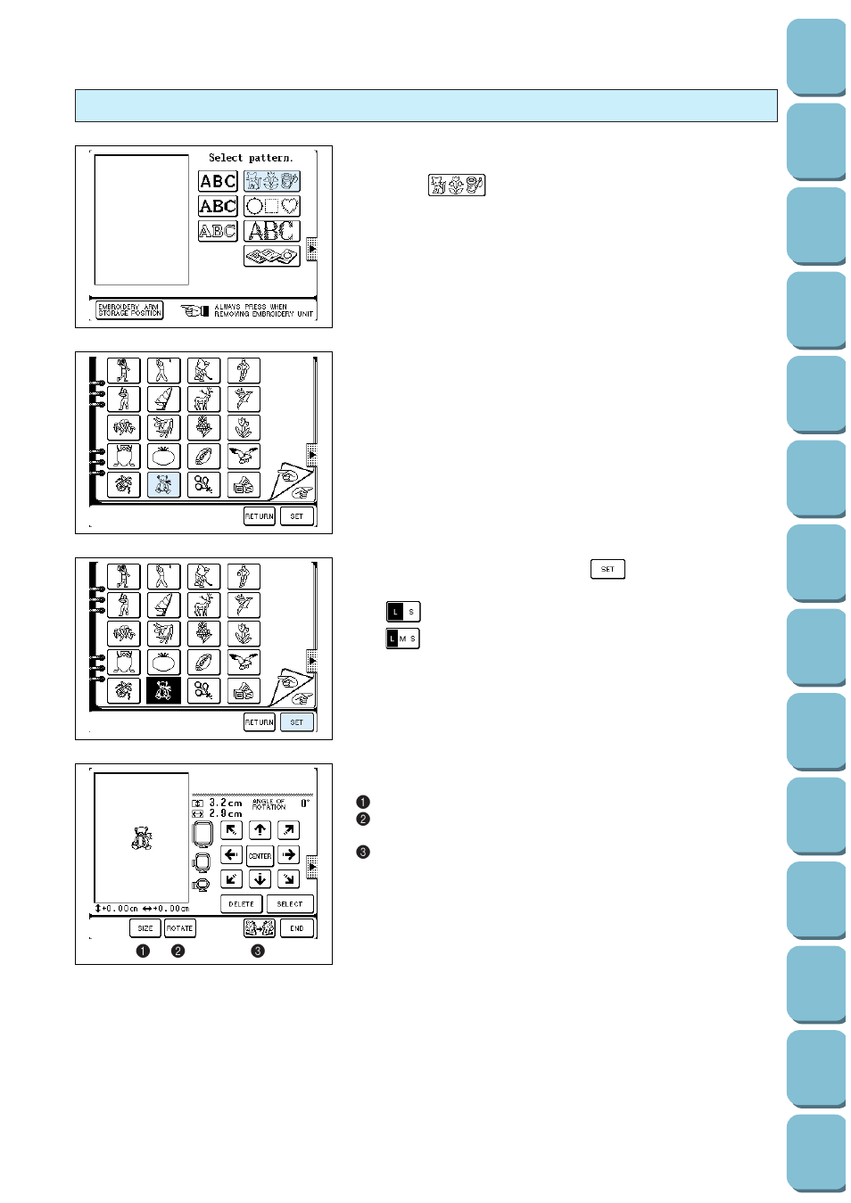 One-point editing | Brother PC 8500 User Manual | Page 146 / 196