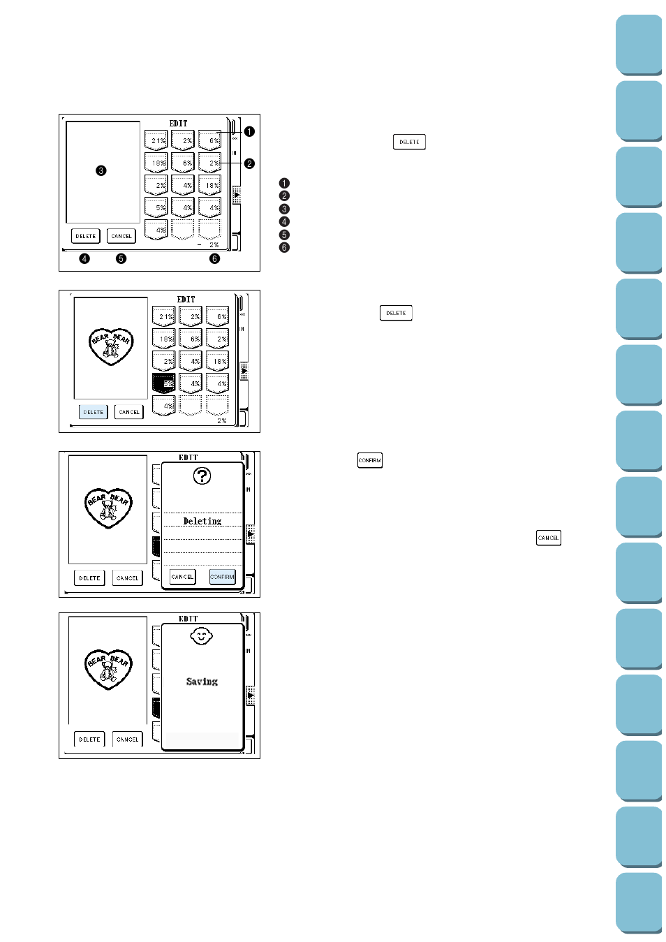 Brother PC 8500 User Manual | Page 155 / 196