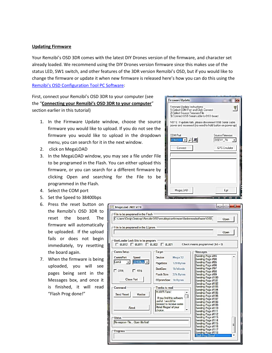 3D Robotics Remzibi’s OSD 3DR User Manual | Page 13 / 14