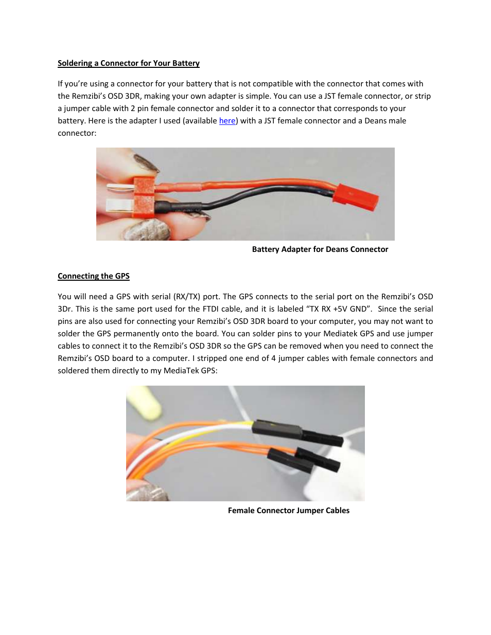 3D Robotics Remzibi’s OSD 3DR User Manual | Page 5 / 14