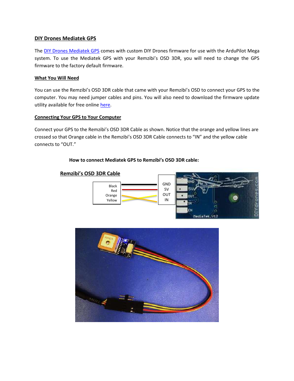 3D Robotics Remzibi’s OSD 3DR User Manual | Page 7 / 14