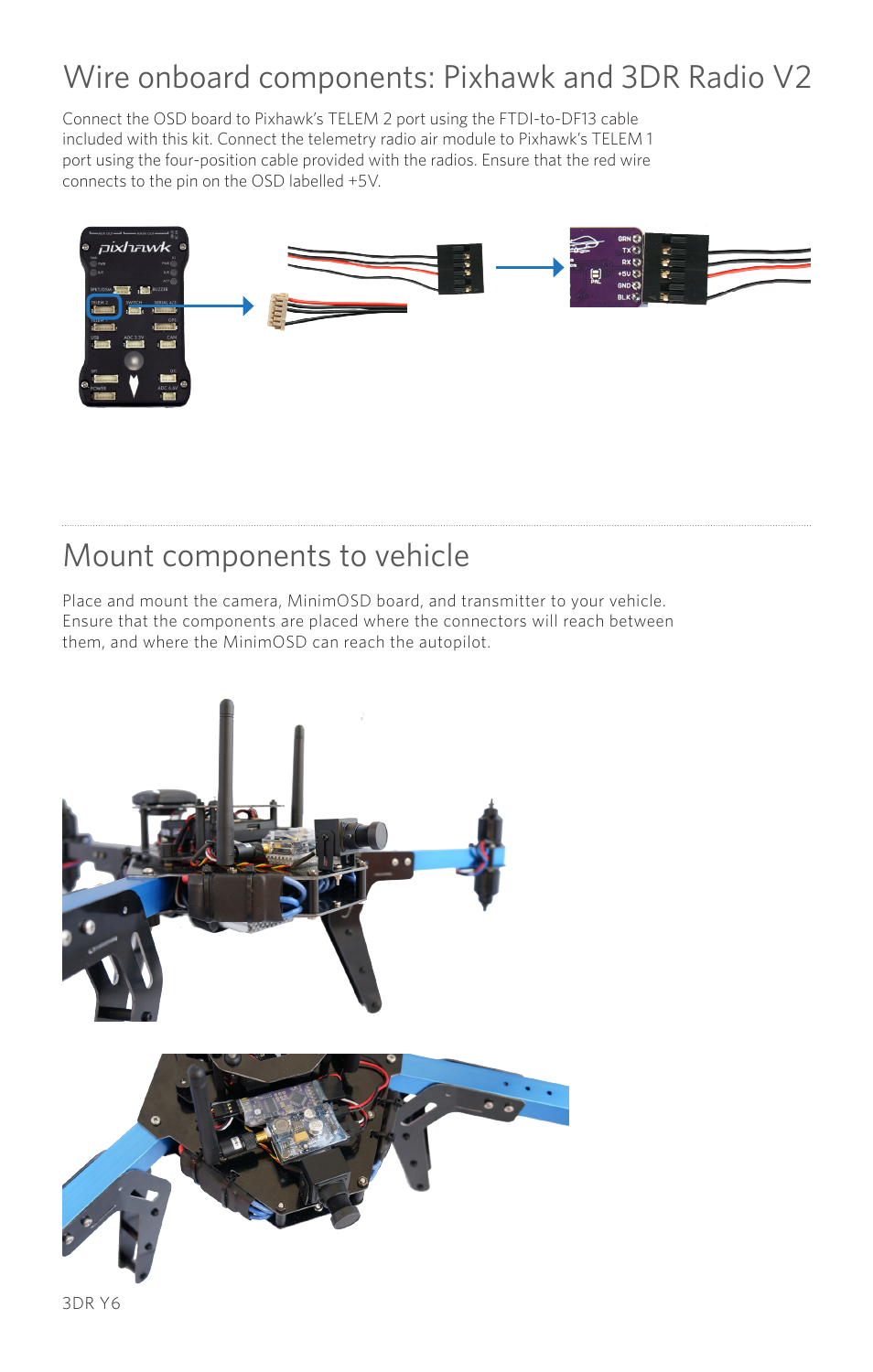 3D Robotics Video/OSD Kit User Manual | Page 4 / 8