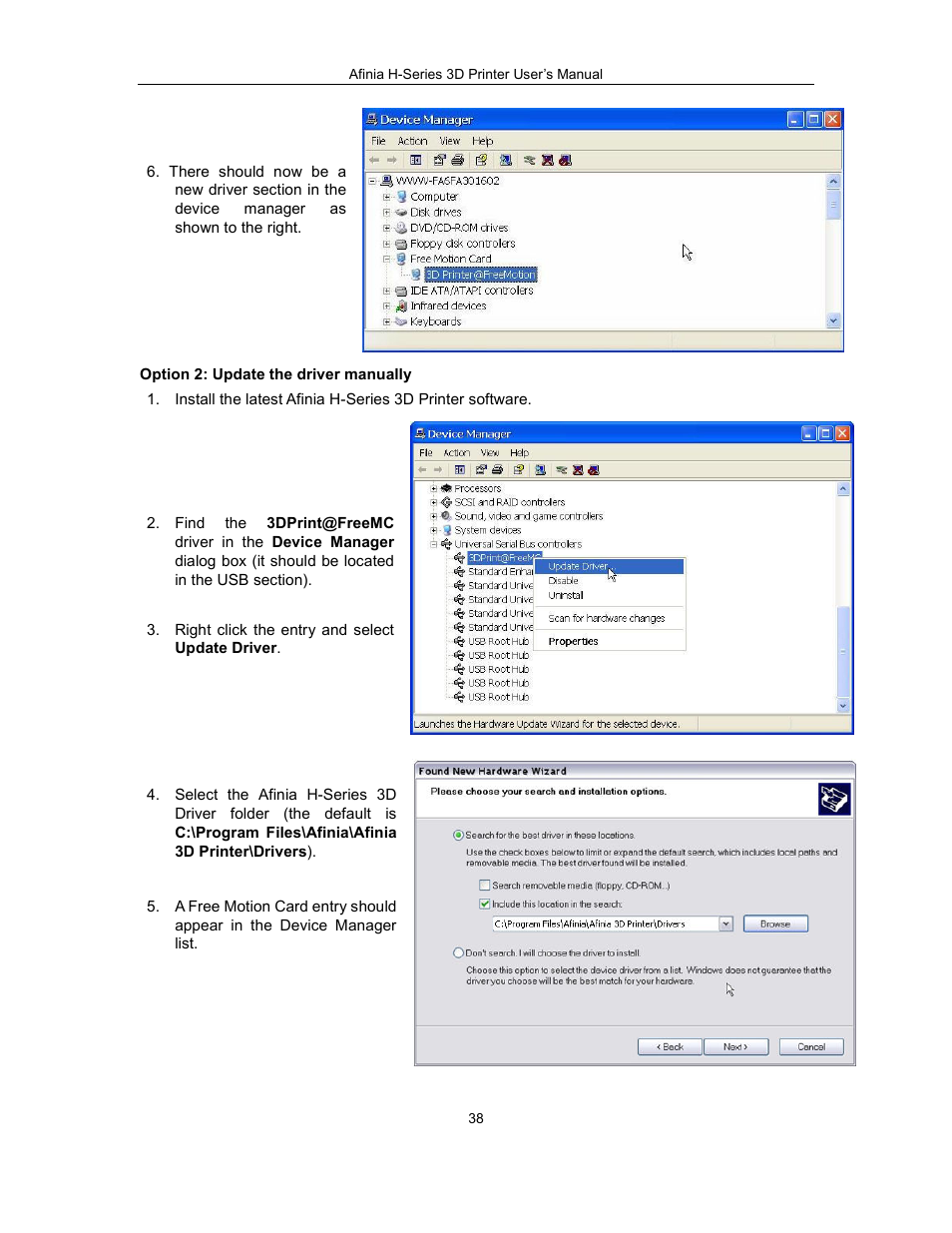 Afinia H479 3D User Manual | Page 38 / 43