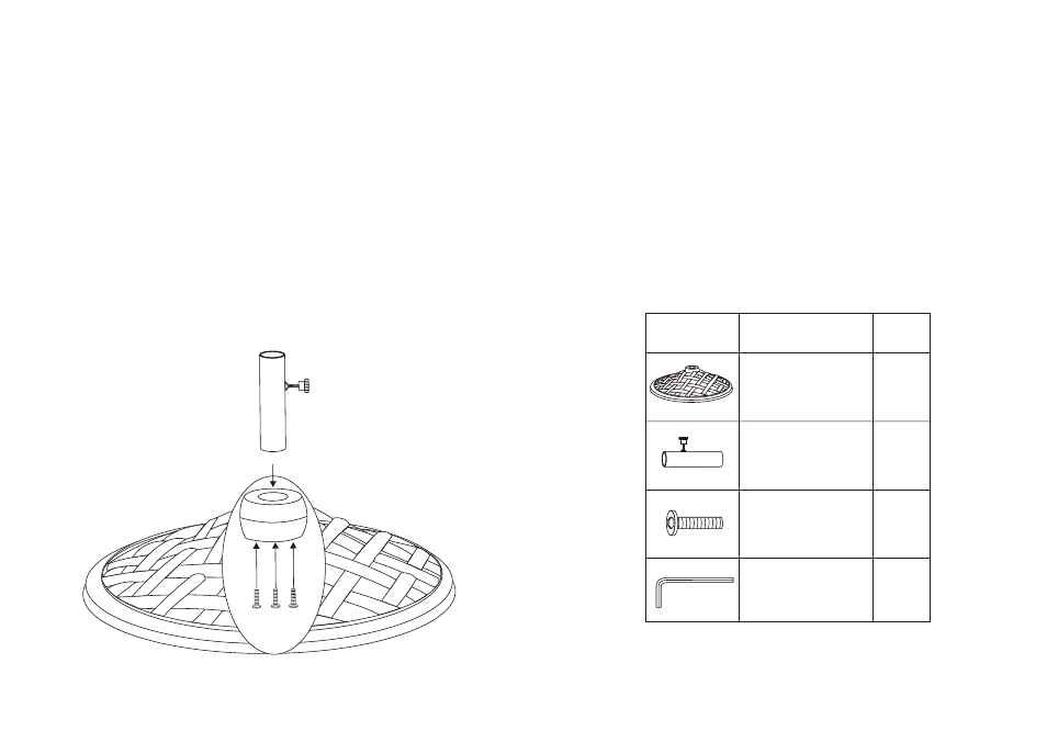 Agio International Umbrella Stand User Manual | 1 page