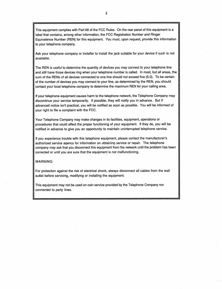Brother FAX-195 User Manual | Page 3 / 40