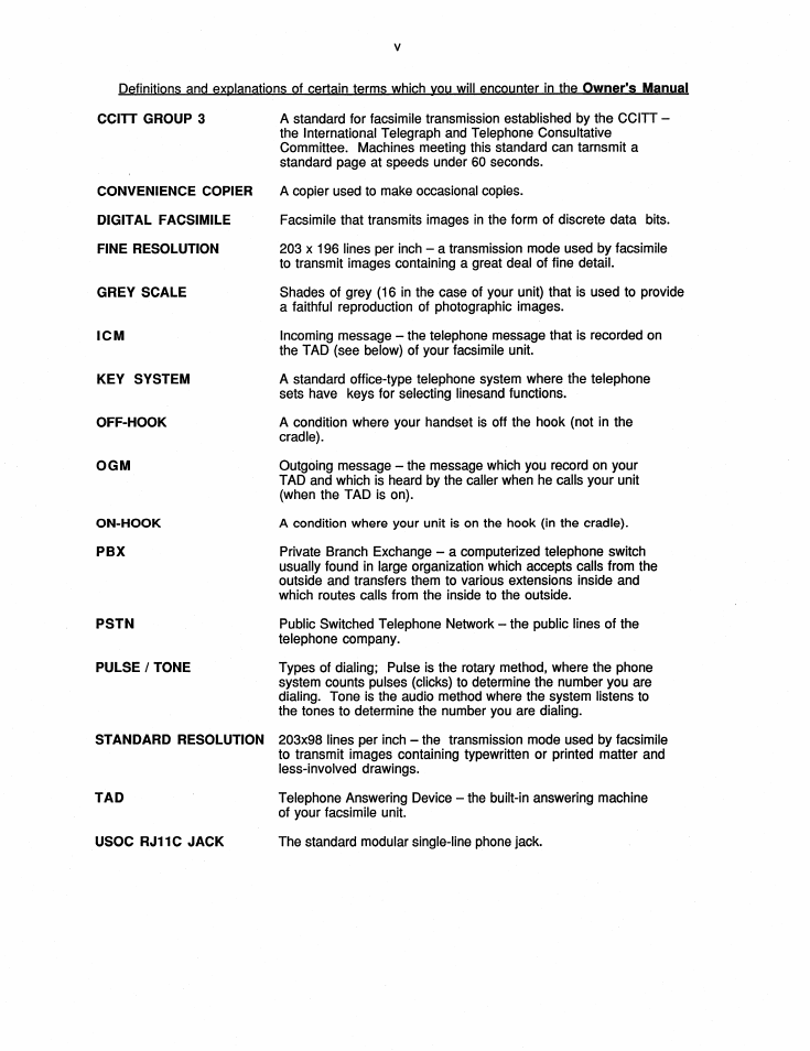 Brother FAX-195 User Manual | Page 6 / 40