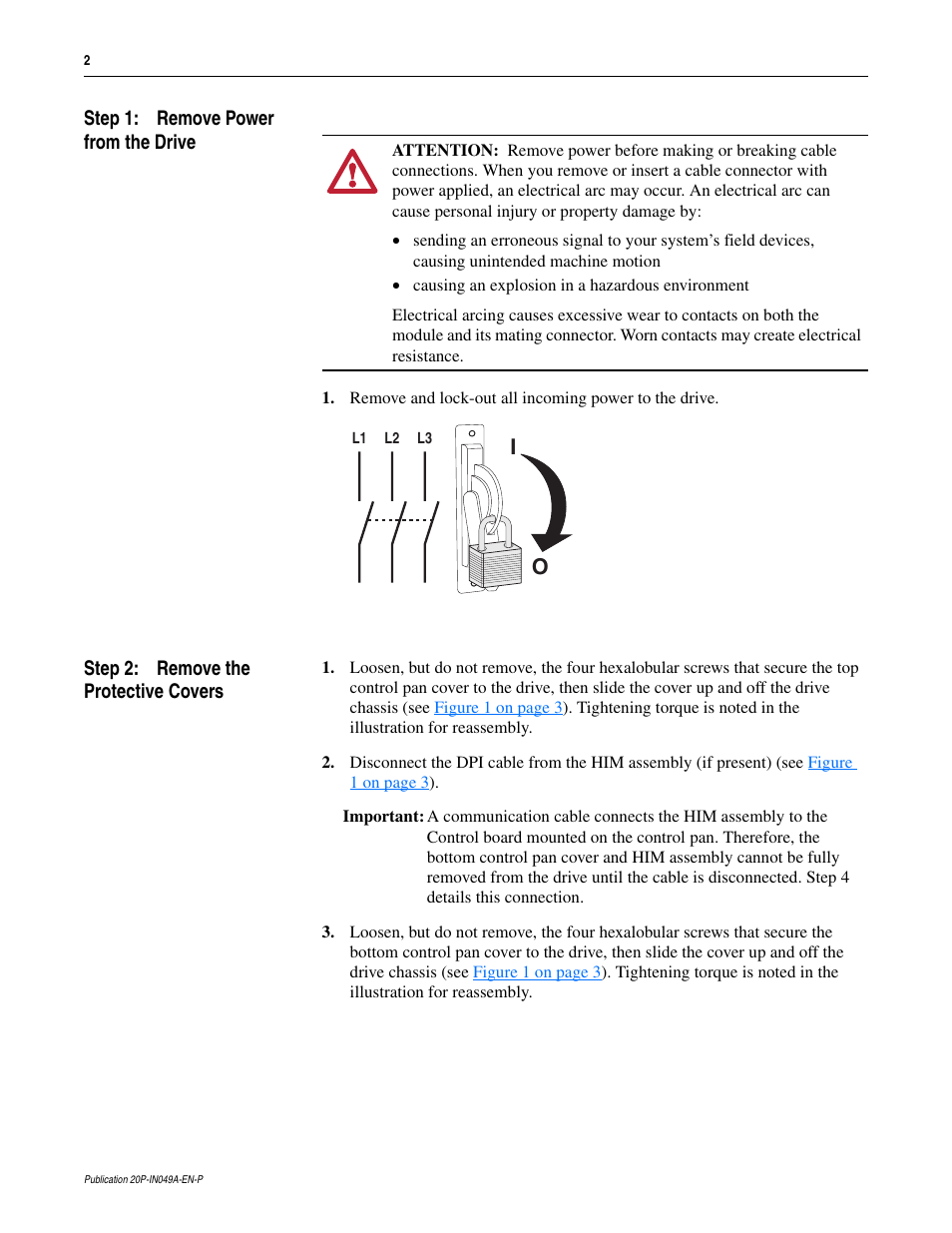 Rockwell Automation 20P PowerFlex DC Drive - Frame D Switching Power Supply Circuit Board User Manual | Page 2 / 6