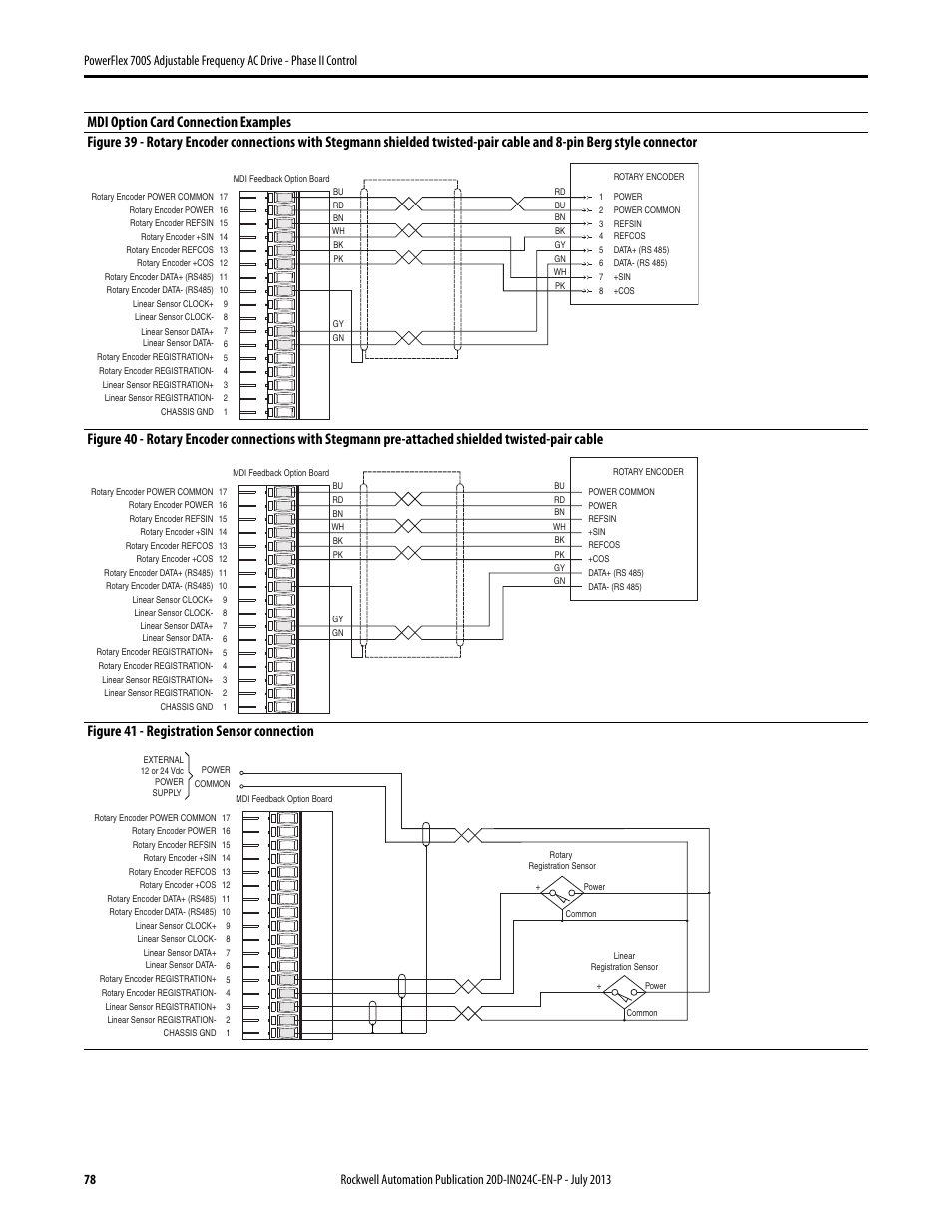 Figure 39 | Rockwell Automation 20D PowerFlex 700S Phase II Drive Frames 1...6 Installation Instructions User Manual | Page 78 / 80