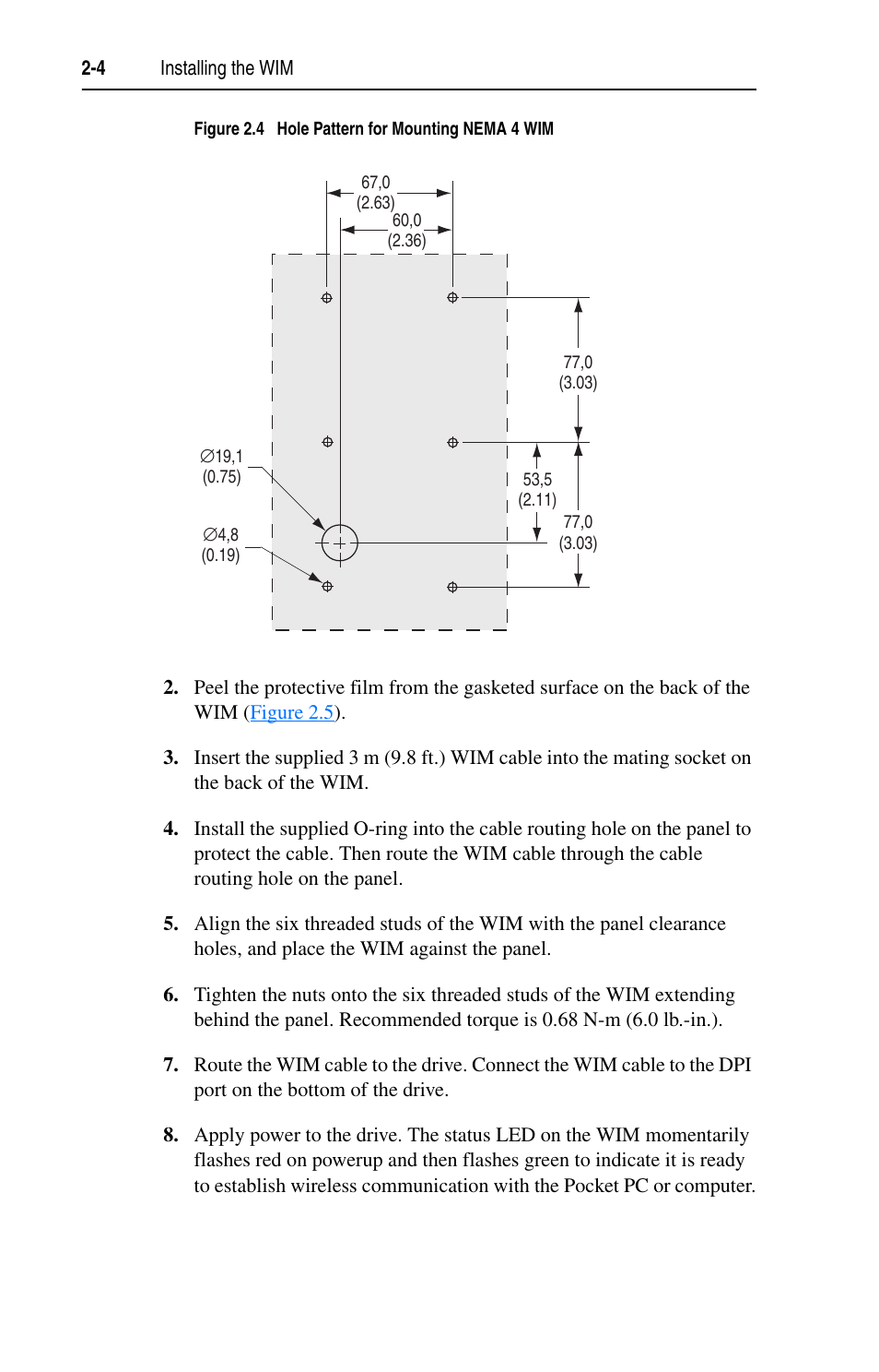 Figure 2.4 | Rockwell Automation 7000 DPI Wireless Interface Module User Manual | Page 20 / 92