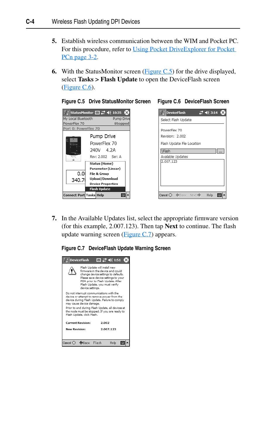 Rockwell Automation 7000 DPI Wireless Interface Module User Manual | Page 66 / 92