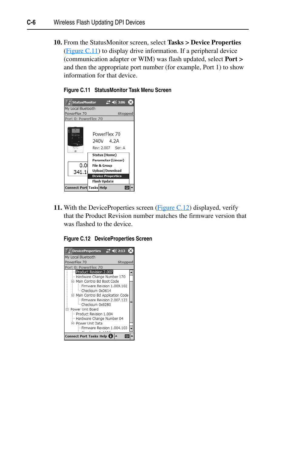 Rockwell Automation 7000 DPI Wireless Interface Module User Manual | Page 68 / 92