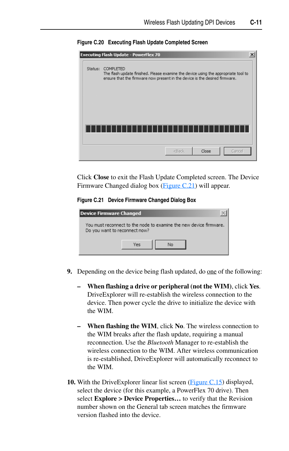 Rockwell Automation 7000 DPI Wireless Interface Module User Manual | Page 73 / 92