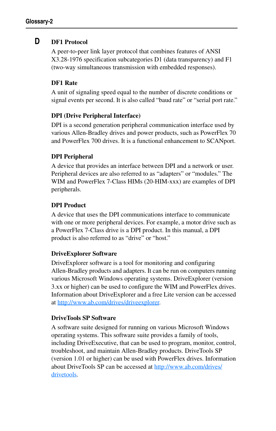 Rockwell Automation 7000 DPI Wireless Interface Module User Manual | Page 82 / 92