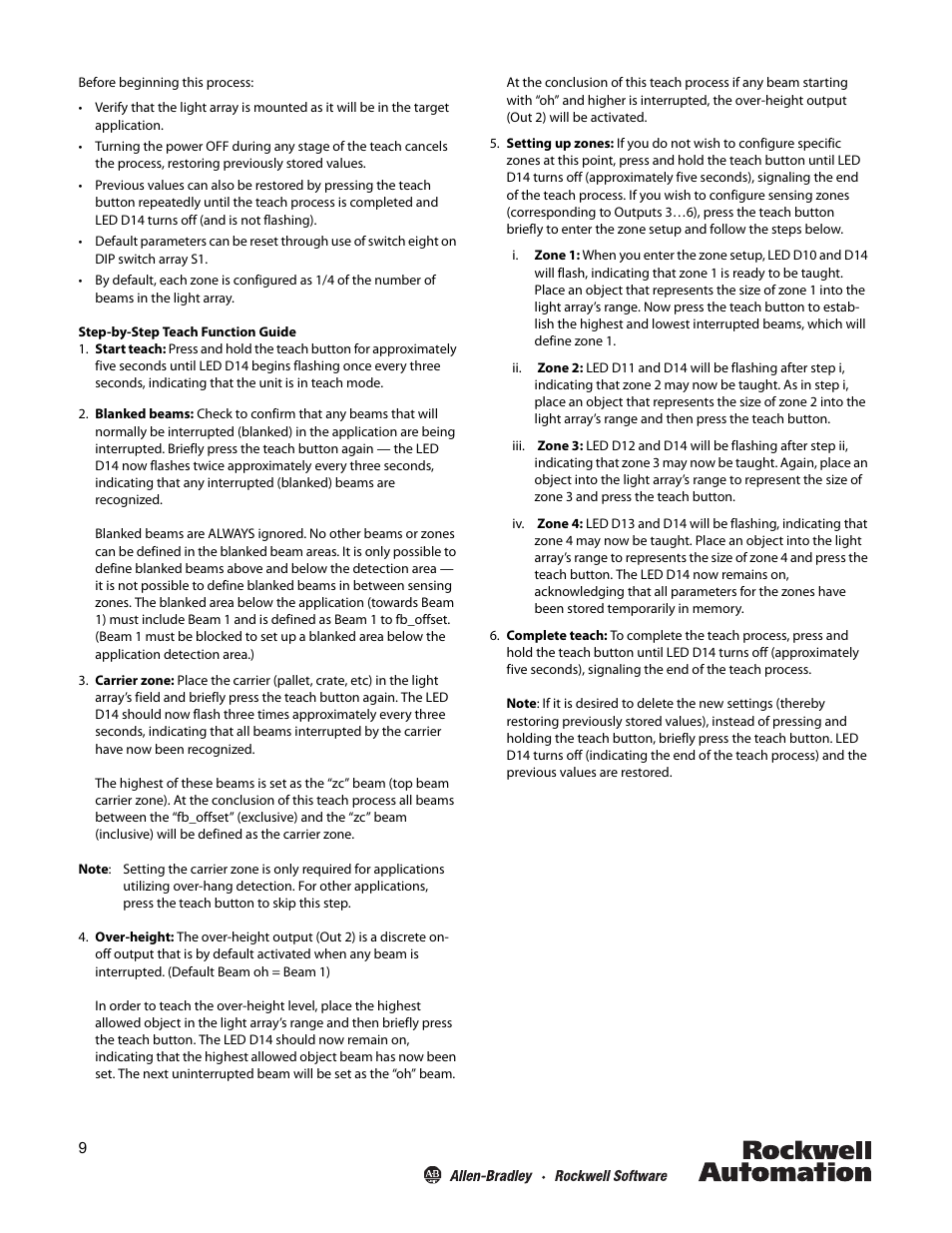 Rockwell Automation 45MLA Controller Installation Instructions User Manual | Page 9 / 16