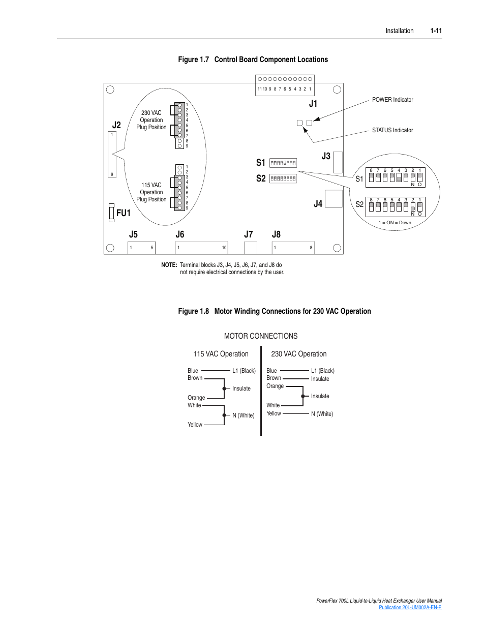 Figure 1.8 | Rockwell Automation 20L-LL PowerFlex 700L Liquid-to-Liquid Heat Exchanger User Manual | Page 21 / 40