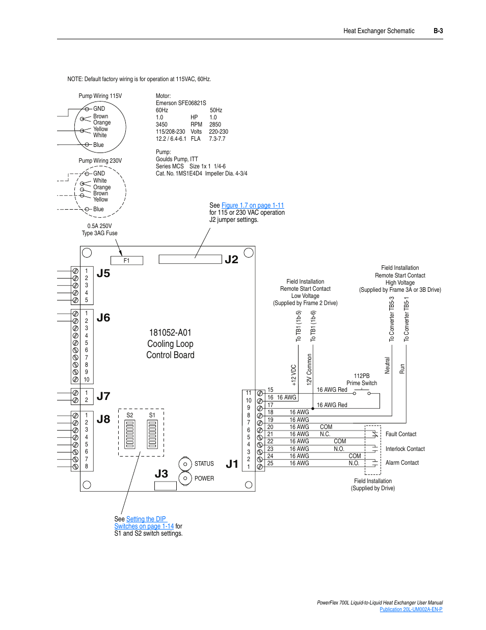 Rockwell Automation 20L-LL PowerFlex 700L Liquid-to-Liquid Heat Exchanger User Manual | Page 37 / 40