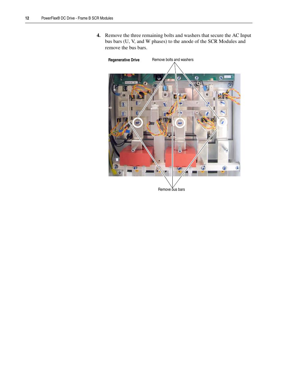 Rockwell Automation 20P PowerFlex DC Drive - Frame B SCR Modules User Manual | Page 12 / 20