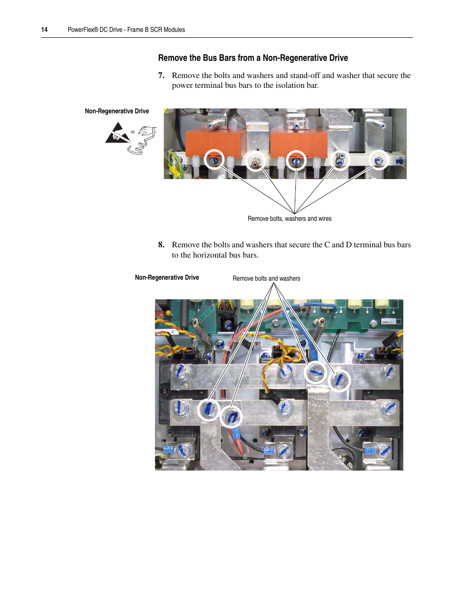 Rockwell Automation 20P PowerFlex DC Drive - Frame B SCR Modules User Manual | Page 14 / 20