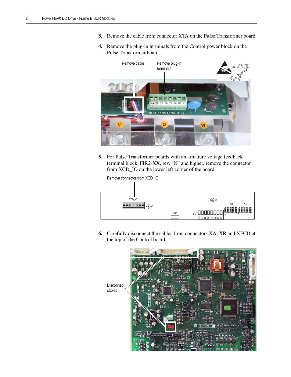 Rockwell Automation 20P PowerFlex DC Drive - Frame B SCR Modules User Manual | Page 6 / 20