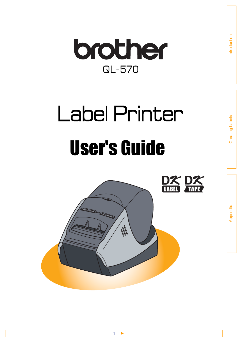 Brother QL-570 User Manual | 35 pages