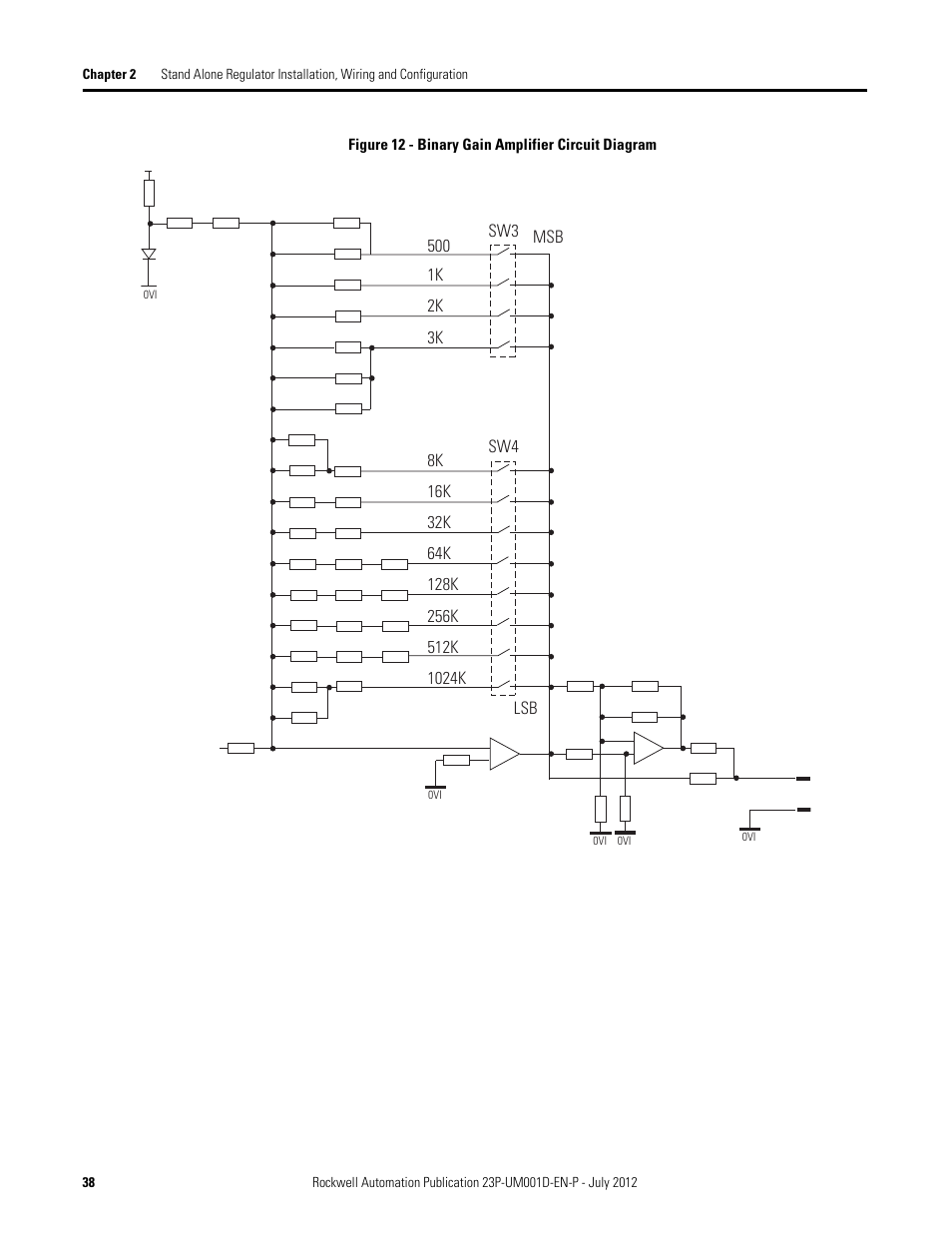 Rockwell Automation 23P PowerFlex DC Stand Alone Regulator and Gate Amplifier User Manual | Page 38 / 90